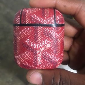 Apple Air Pods Case Leather